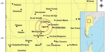 Un temblor de 3.3 grados sacudió las cercanías de Tanti