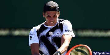 Coria sufrió a Evans y quedó eliminado en Indian Wells