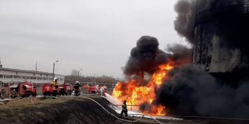 Rusia acusó a Ucrania de atacar un depósito de combustible en su territorio