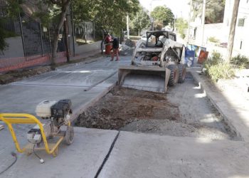 Próximamente se habilitará el tránsito en la calle Martín García  