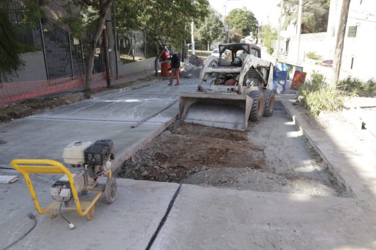 Próximamente se habilitará el tránsito en la calle Martín García  