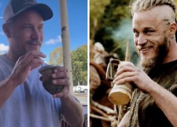 Un cordobés le hizo probar mate a “Ragnar” de Vikingos y su reacción se volvió viral
