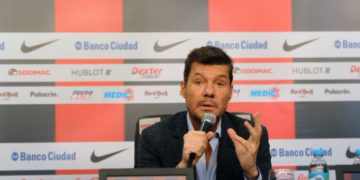 Tinelli renunció como presidente de San Lorenzo
