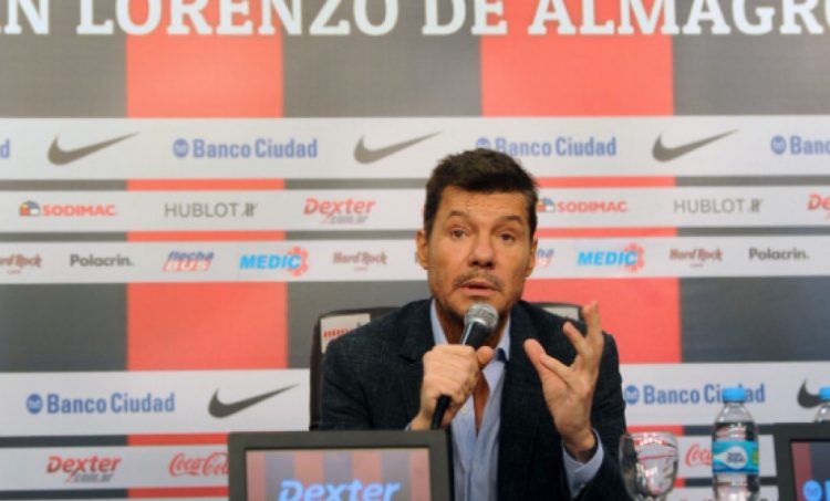 Tinelli renunció como presidente de San Lorenzo