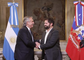 Boric destacó la «visiones de mundo» en común con la gestión de Fernández
