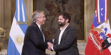 Boric destacó la «visiones de mundo» en común con la gestión de Fernández