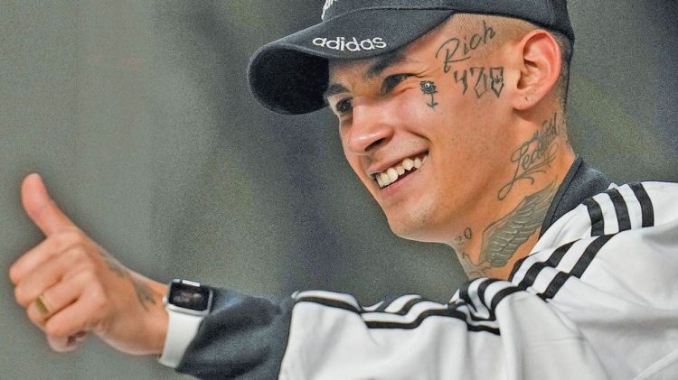 El cantante L-Gante anunció que sorteará 1 millón de pesos