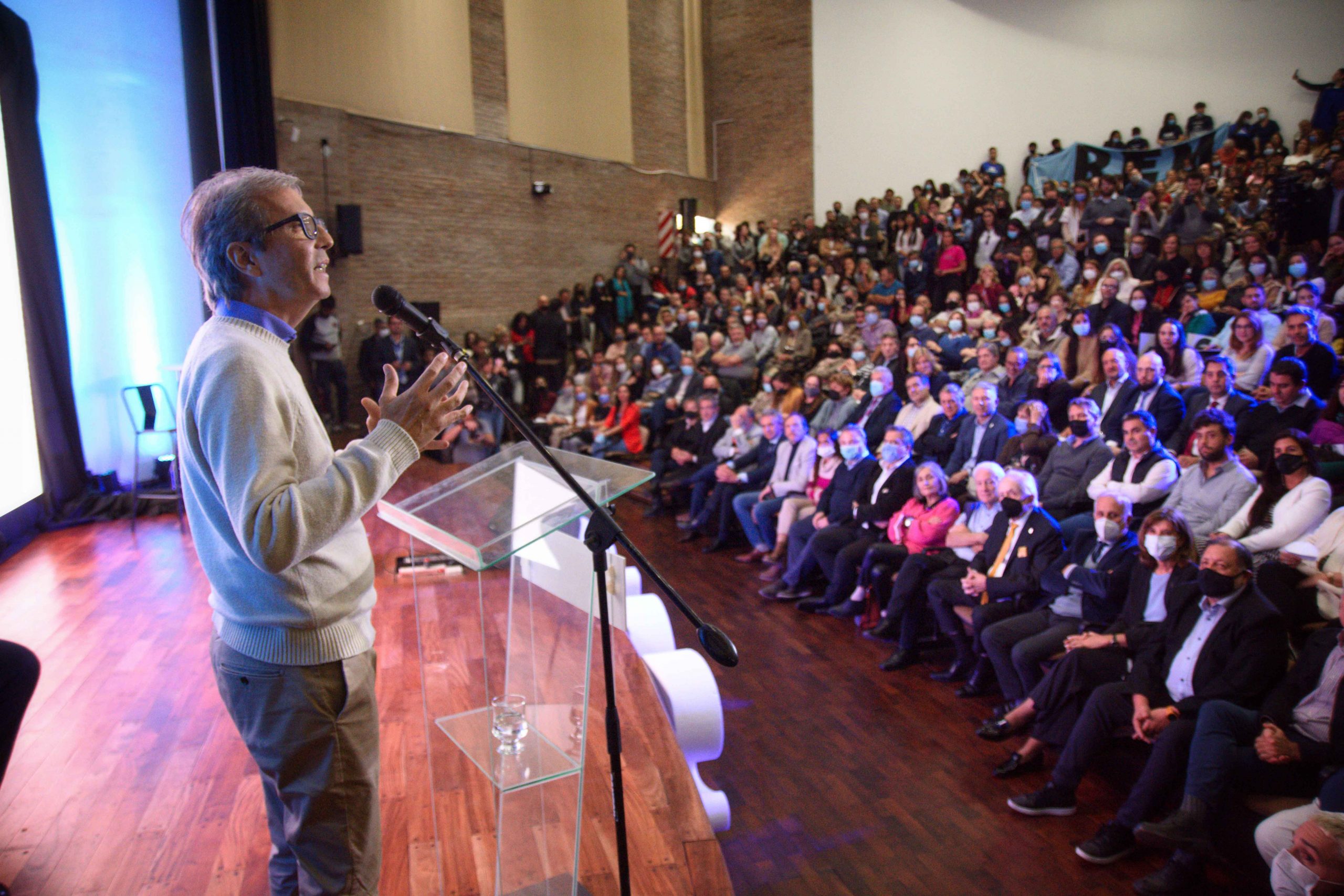 Boretto y Marchisio lanzaron la campaña de “Somos” para competir por el rectorado