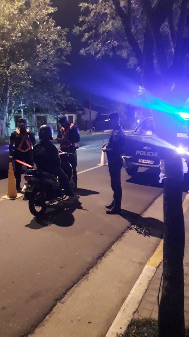 Tras la realización de controles, secuestraron unas 46 motos y detuvieron a 10 personas