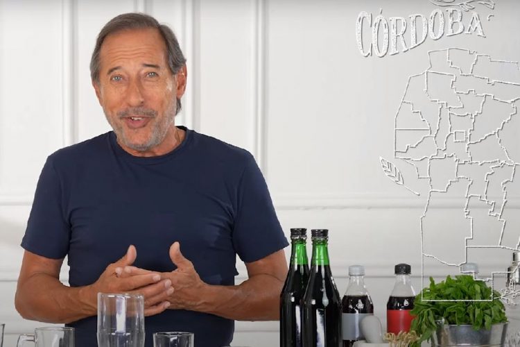 Tras el estreno de "Granizo", Guillermo Francella enseñó cómo preparar un fernet