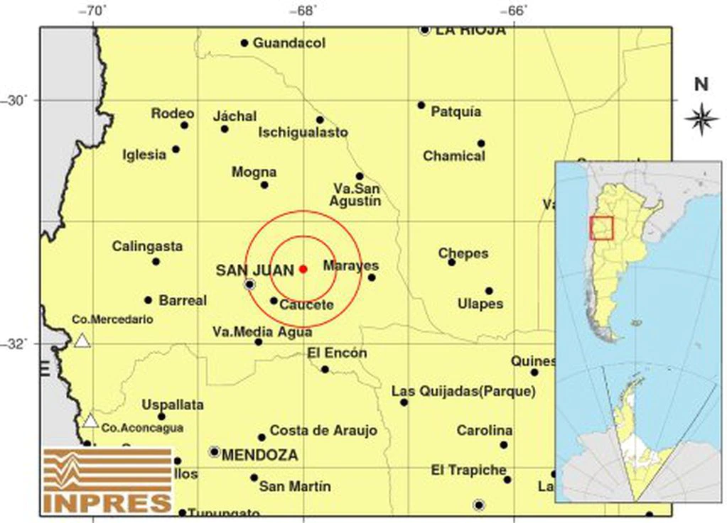 Un fuerte sismo con epicentro en San Juan sacudió también a Córdoba