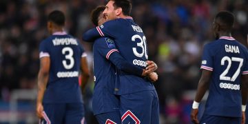 Con gol de Messi, PSG empató ante Lens y se consagró campeón de Francia