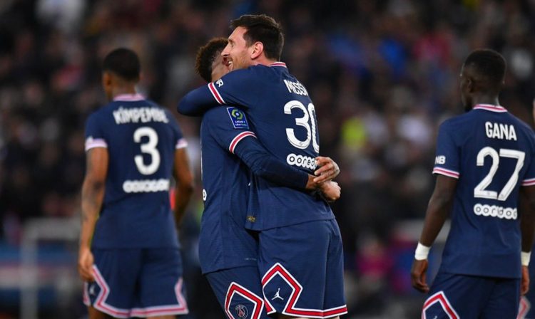 Con gol de Messi, PSG empató ante Lens y se consagró campeón de Francia