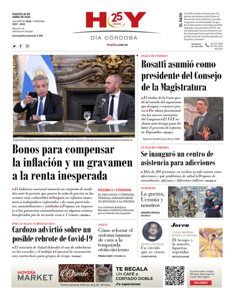 Portada 19.04.2022 Portada 19.04.2022