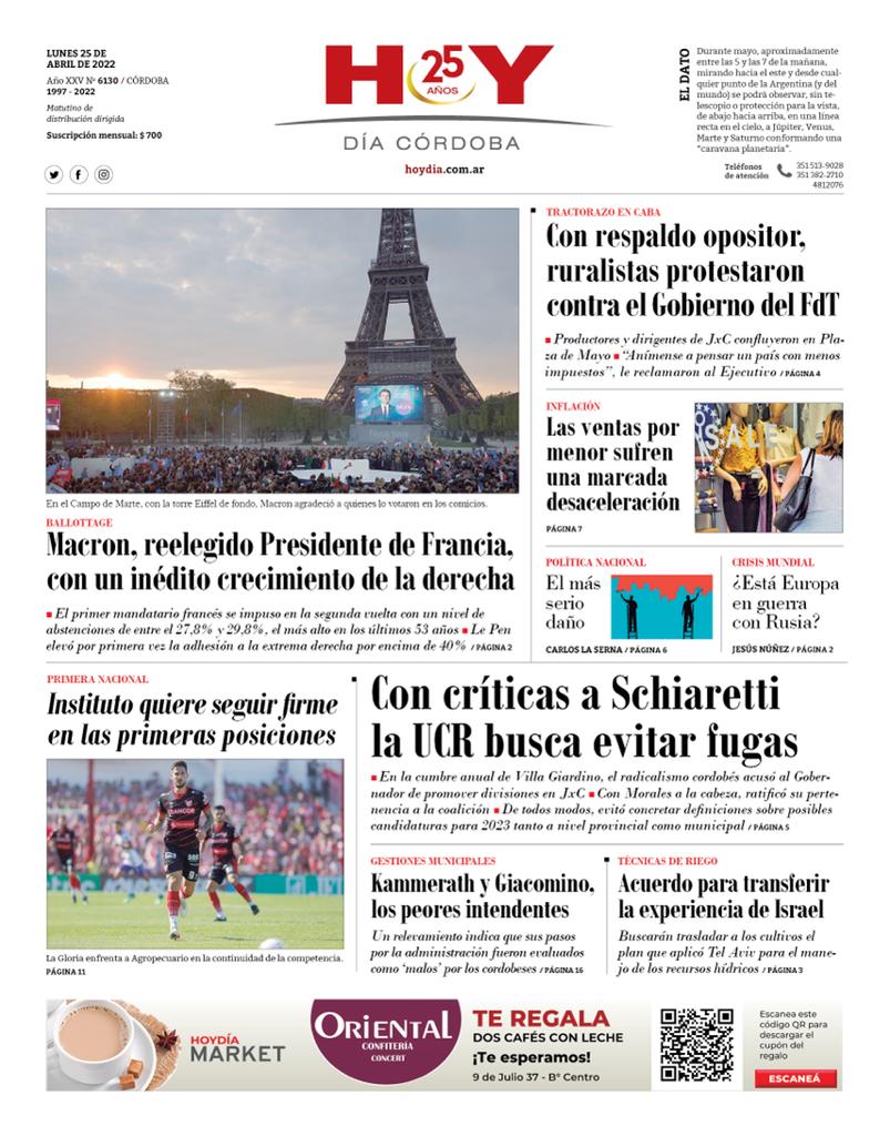 Portada 25.04.2022 Portada 25.04.2022