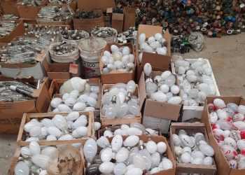 El municipio recicló 55 toneladas de luminaria vieja para su reutilización