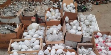 El municipio recicló 55 toneladas de luminaria vieja para su reutilización