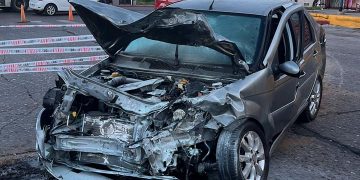 Un fuerte choque en Costanera deja como saldo dos heridos