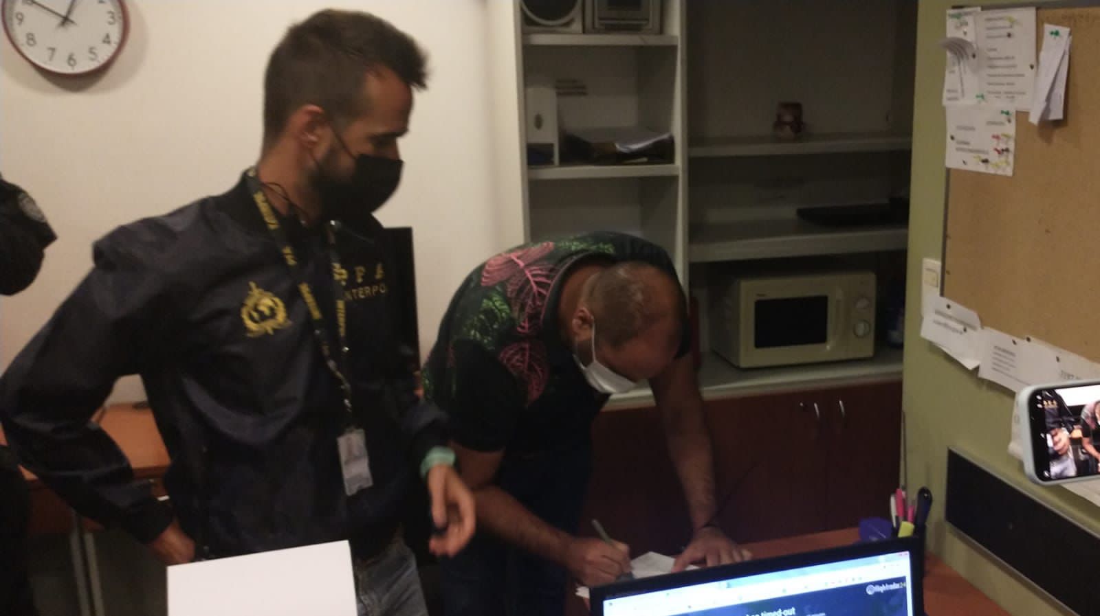 Cositorto llegó al país y será trasladado a la cárcel de Bouwer