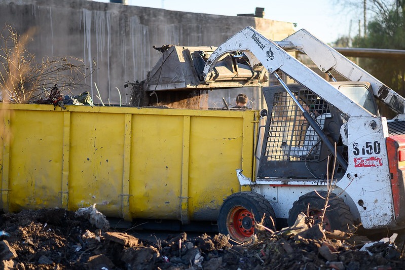 En el comienzo del año, se extrajeron más de 40 mil toneladas de residuos de basurales arrojados ilegalmente