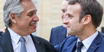 Alberto Fernández apoyó por redes a Macron para el balotaje