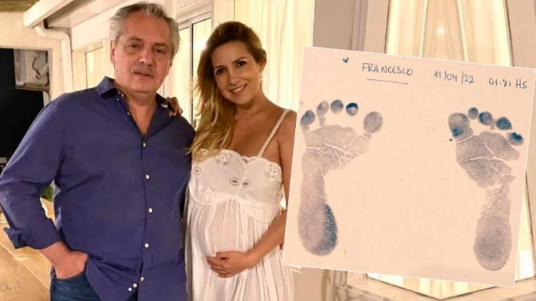 Nació Francisco, el primer hijo de Alberto Fernández y Fabiola Yañez