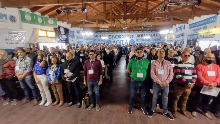 Impulso de Aoita a la unidad de todo el movimiento obrero
