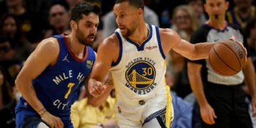 Con poco de Campazzo, Denver perdió ante Golden State