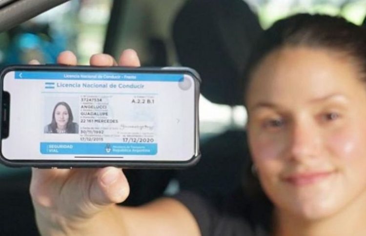 Carnet de conducir digital