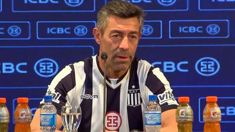 Pedro Caixinha habló de la falta de victorias en Talleres