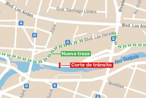 Habilitan un nuevo tramo que une Costanera Norte con el bulevar Las Heras