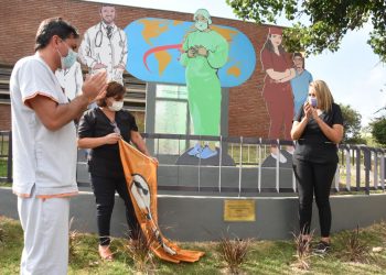 Recordaron a los 121 trabajadores de salud muertos por coronavirus en la provincia