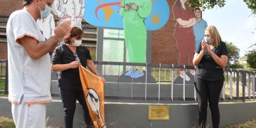 Recordaron a los 121 trabajadores de salud muertos por coronavirus en la provincia