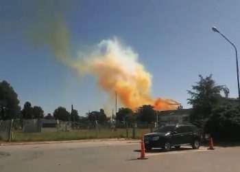 La planta de ácido nítrico de Río Tercero sufrió un escape de vapor