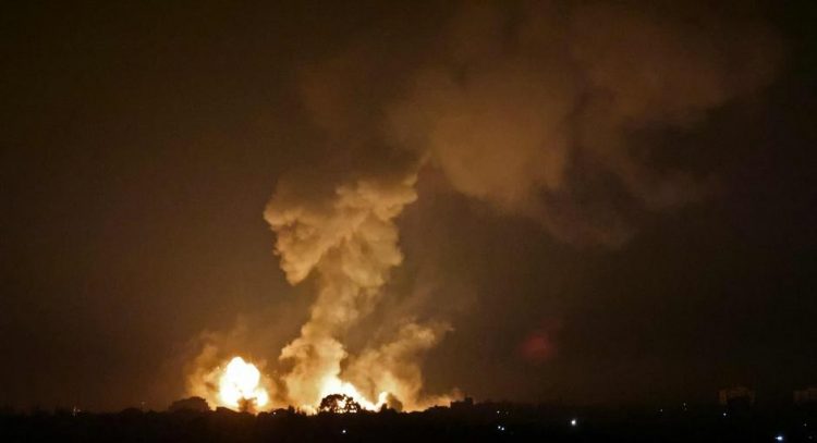 Israel atacó en Gaza