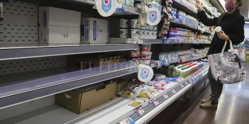 Reunión con las alimenticias por los faltantes en góndolas