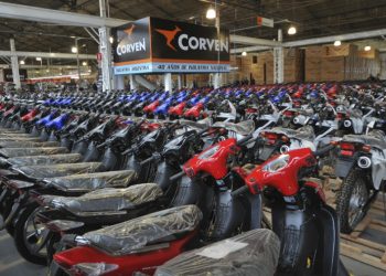 El patentamiento de motos creció un 30,8% interanual en marzo