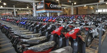 El patentamiento de motos creció un 30,8% interanual en marzo