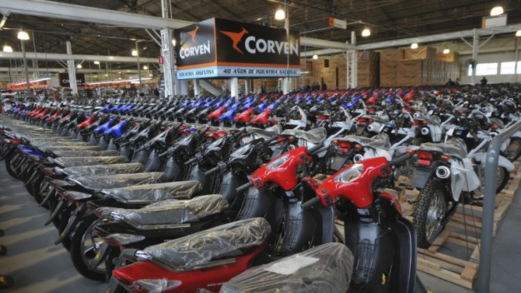 El patentamiento de motos creció un 30,8% interanual en marzo