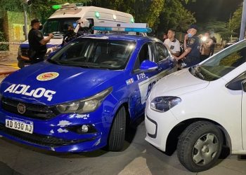 Persecución de película por la avenida Fuerza Aérea