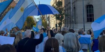 Los diputados Santos y El Sukaria acompañaron el reclamo del campo