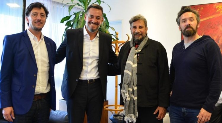 El Secretario de Gobierno Miguel Siciliano recibió a Eugenio Zanetti