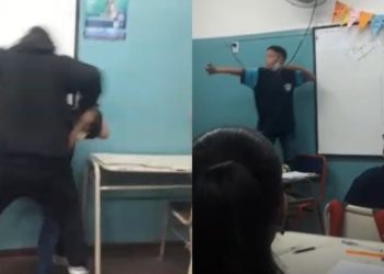 Un alumno víctima de bullying se reveló y golpeó brutalmente a su acosador
