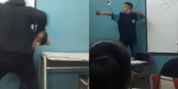 Un alumno víctima de bullying se reveló y golpeó brutalmente a su acosador