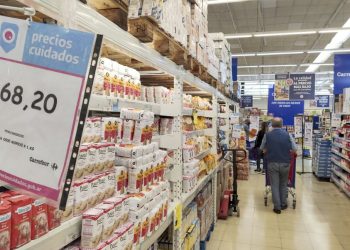 La venta de alimentos se estancó en marzo y creció fuerte la de electrodomésticos