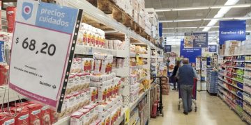 La venta de alimentos se estancó en marzo y creció fuerte la de electrodomésticos