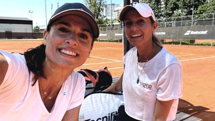 Sabatini y Dulko arrancan el torneo de Leyendas de Roland Garros con un espectacular triunfo