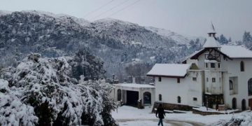 Las sierras de Córdoba se vuelven a teñir de blanco con la nieve