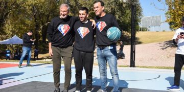La NBA inauguró una cancha en el Parque del Kempes