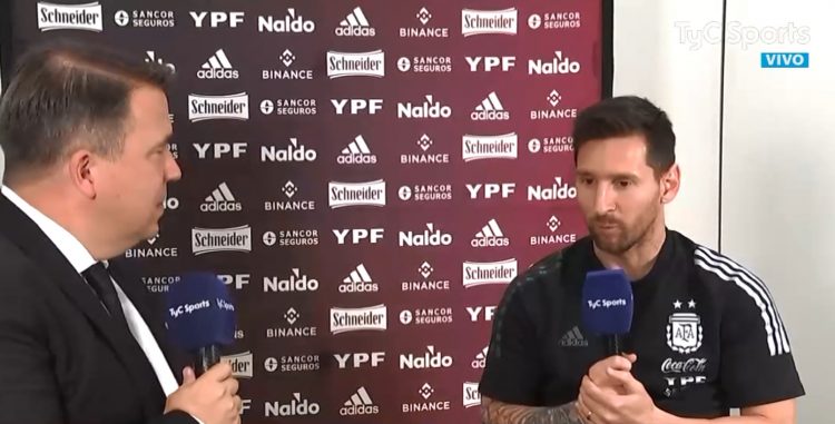 Messi: "Esta selección le puede pelear a cualquiera” el título en el Mundial